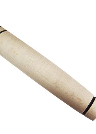 Макогон толкушка картофелемялка фигурная маленькая деревянная 20 см