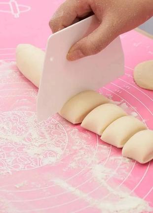 Силіконовий килимок для розкочування тіста 45х64 см2 фото