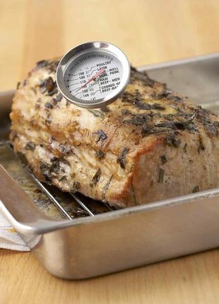 Пищевой термометр градусник для мяса со щупом + 63 ... + 88 ºc8 фото