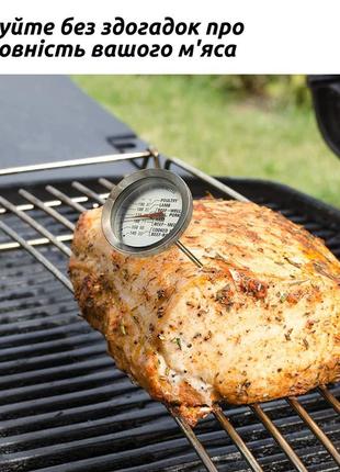 Пищевой термометр градусник для мяса со щупом + 63 ... + 88 ºc5 фото