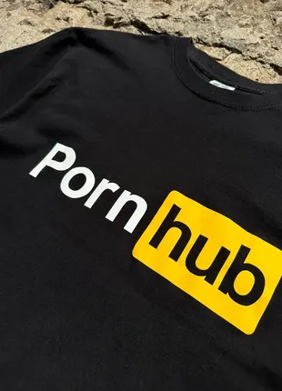 Pornhub logo t-shirt3 фото