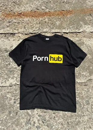 Pornhub logo t-shirt1 фото
