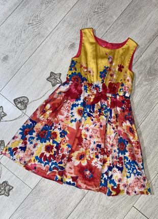 Праздничное платье для девочки 7 лет