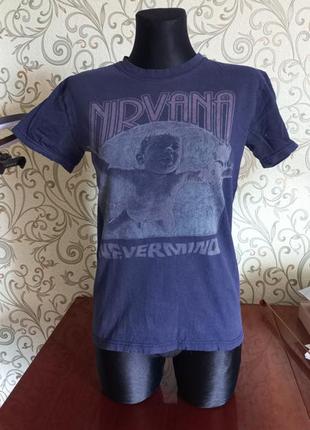Nirvana футболка. металл мерч