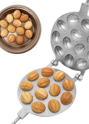 Форма для выпечки крупных орешков орешница — 12 орехов хэаз харьков