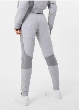 Женские спортивные штаны на флисе everlast block zip grey2 фото