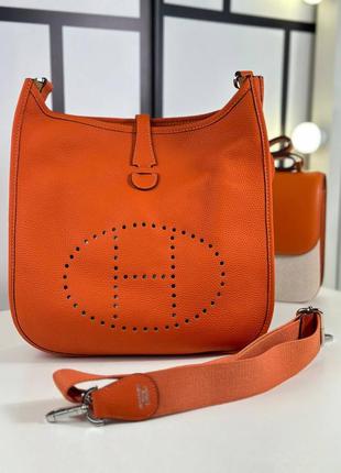 Сумка в стилі hermes evelyn