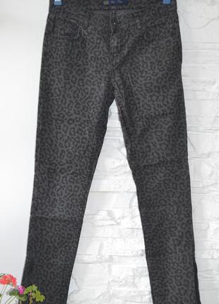 Трендовые  джинсы  leopard print skinny jeans  от  oasis jeans4 фото