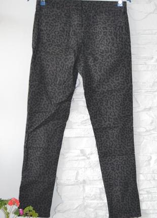 Трендовые  джинсы  leopard print skinny jeans  от  oasis jeans5 фото