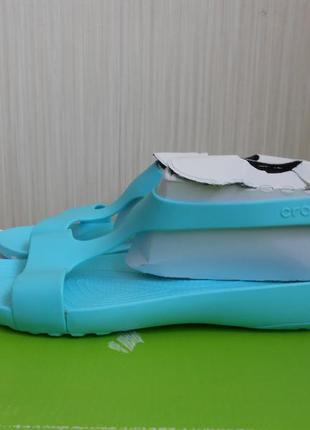 Сандали, сандалі, босоножки, босоніжки crocs w11/42-43/28см. нові3 фото