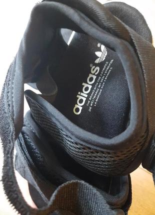 Босоножки adidas adilette black white6 фото