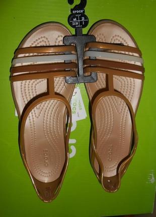 Сандали, сандалі, босоножки, босоніжки crocs р. j2-w4-22см. нові