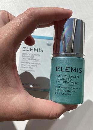 Сыворотка для кожи вокруг глаз elemis pro-collagen advanced eye treatment, 15 мл6 фото