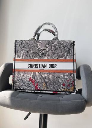 Брендова сумка christian dior book orange