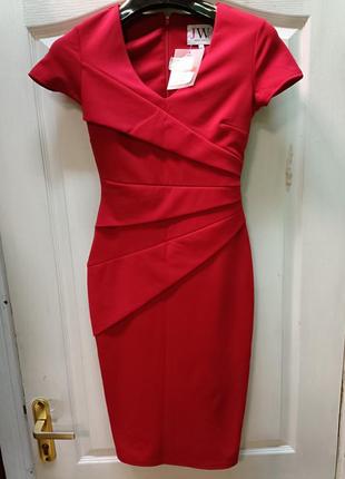 Jessica wright.новое красное женское платье р.8