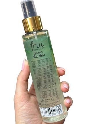 Міст для тіла та волосся frui body & hair mist, green bamboo к. 11642 фото