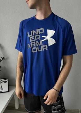 Under armour tshirts мужская спортивная спортивная футболка андер армор1 фото
