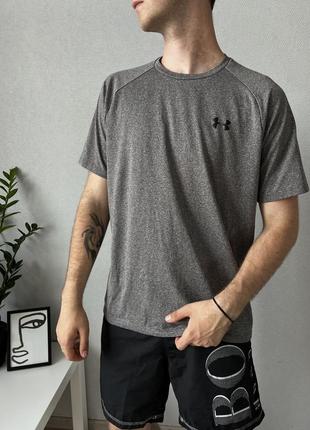 Under armour tshirts чоловіча спортивна для сорту футболка андер армор1 фото