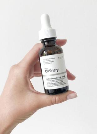 Сироватка для шкіри навколо очей the ordinary caffeine solution 5% + egcg, 30 мл