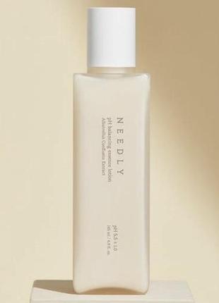 Лосьйон для обличчя рн 5,5 з екстрактом альбатреллуса needly ph balancing essence lotion, 145 мл