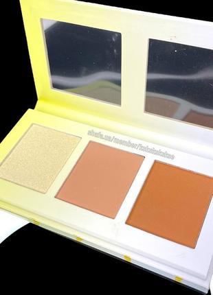 Палетка для контуринга beauty bakerie lemon bar face palette