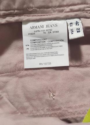 Летние брюки armani jeans4 фото