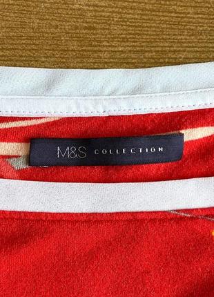 Красива блуза з рукавом 3/4 від бренду / marks & spencer / британія.2 фото