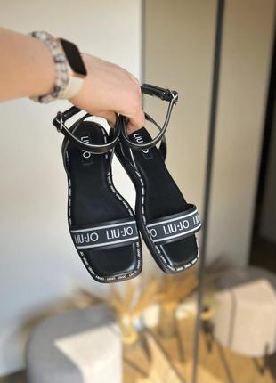 Женские кожаные босоножки сандалии оригинал liu jo michael kors guess