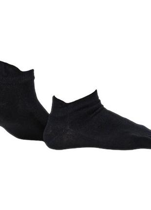 Низкие носки с пальцами женские листья mi ting 37-40 черный