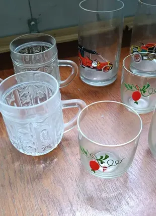 Склянки чарки кружки колекційні