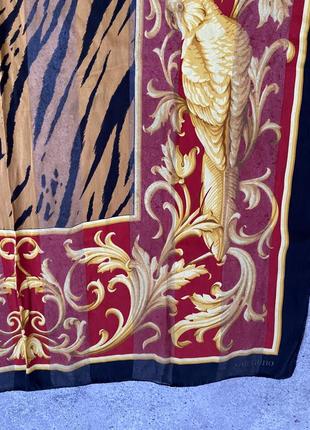 Шелковый платок valentino винтаж8 фото
