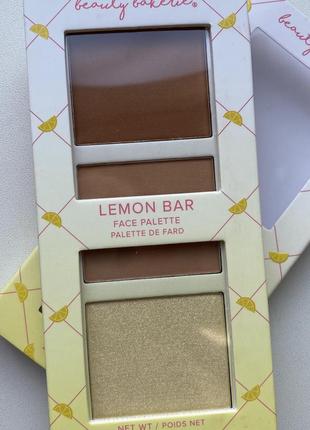 Палетка для обличчя beauty bakerie lemon bar face palette3 фото