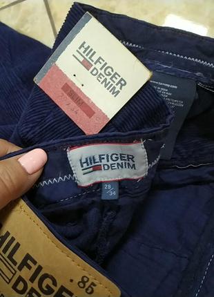 Велюровые хлопковые штаны hilfiger denim8 фото