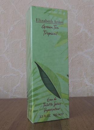 Elizabeth arden green tea tropical туалетная вода 100 мл оригинал