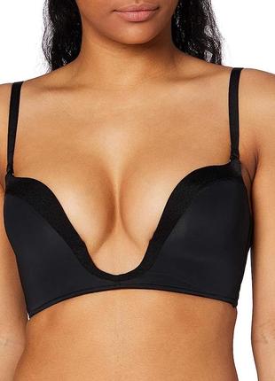 Бюстик wonderbra 75d для глубокого декольте