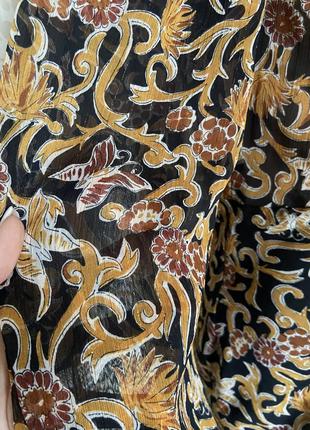 Розкішна,ошатна  шифонова сукня zara6 фото