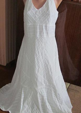Новий шикарний котоновий сарафан-сукня в стилі ретро1 фото