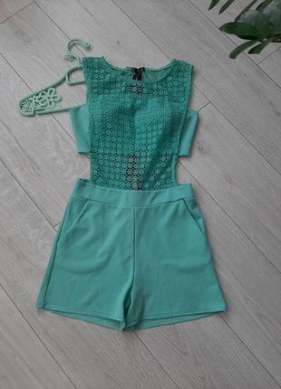 Ромпер / комбинезон летний женский с шортами