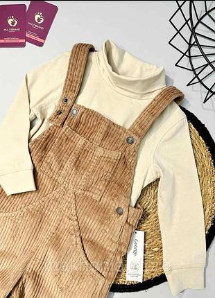 Стильный велтветовий комбинезон george