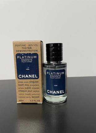 Chanel egoiste platinum тестер