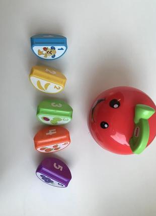 Інтерактивна іграшка fisher-price розумне яблучко3 фото