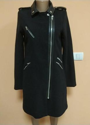 Полушерстяное новое пальто tally weijl