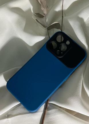 Чохол синього кольору для iphone 13 pro