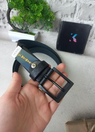 Чоловічий шкіряний ремінь пояс