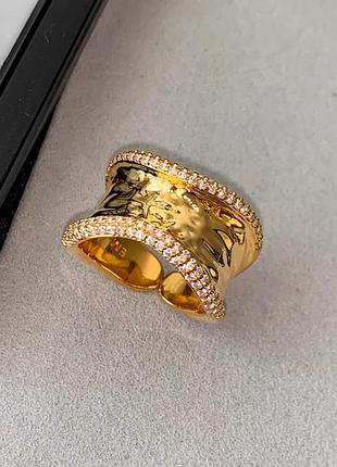 Кольцо в стиле bvlgari