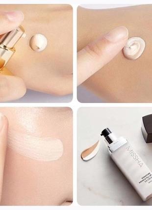 Missha signature wrinkle filler bb cream spf37 pa++ люксовый bb-крем с увлажняющими и...