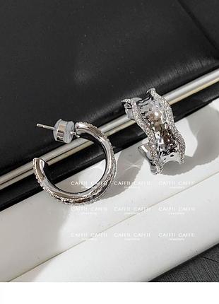 Сережки в стилі bvlgari 6