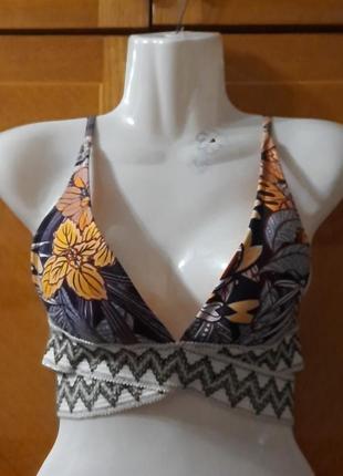 Брендовий красивий верх купальника р.8/34 від river island