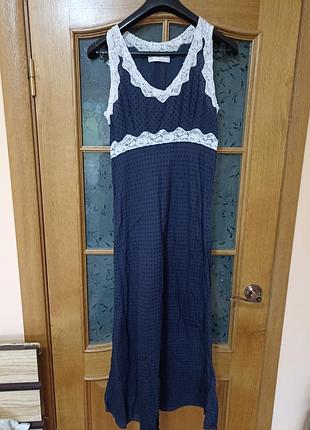 Итальянская нежная хлопковая ночная рубашка ночная новинка cristina linasi