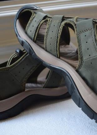 Кожаные треккинговые сандали сандалии босоножки мокасины размер 44 28,5 см